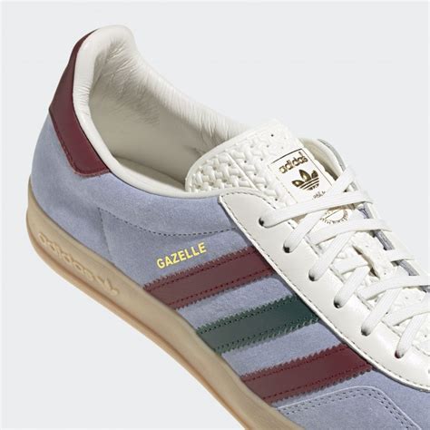 Adidas gazelle indoor blue burgundy